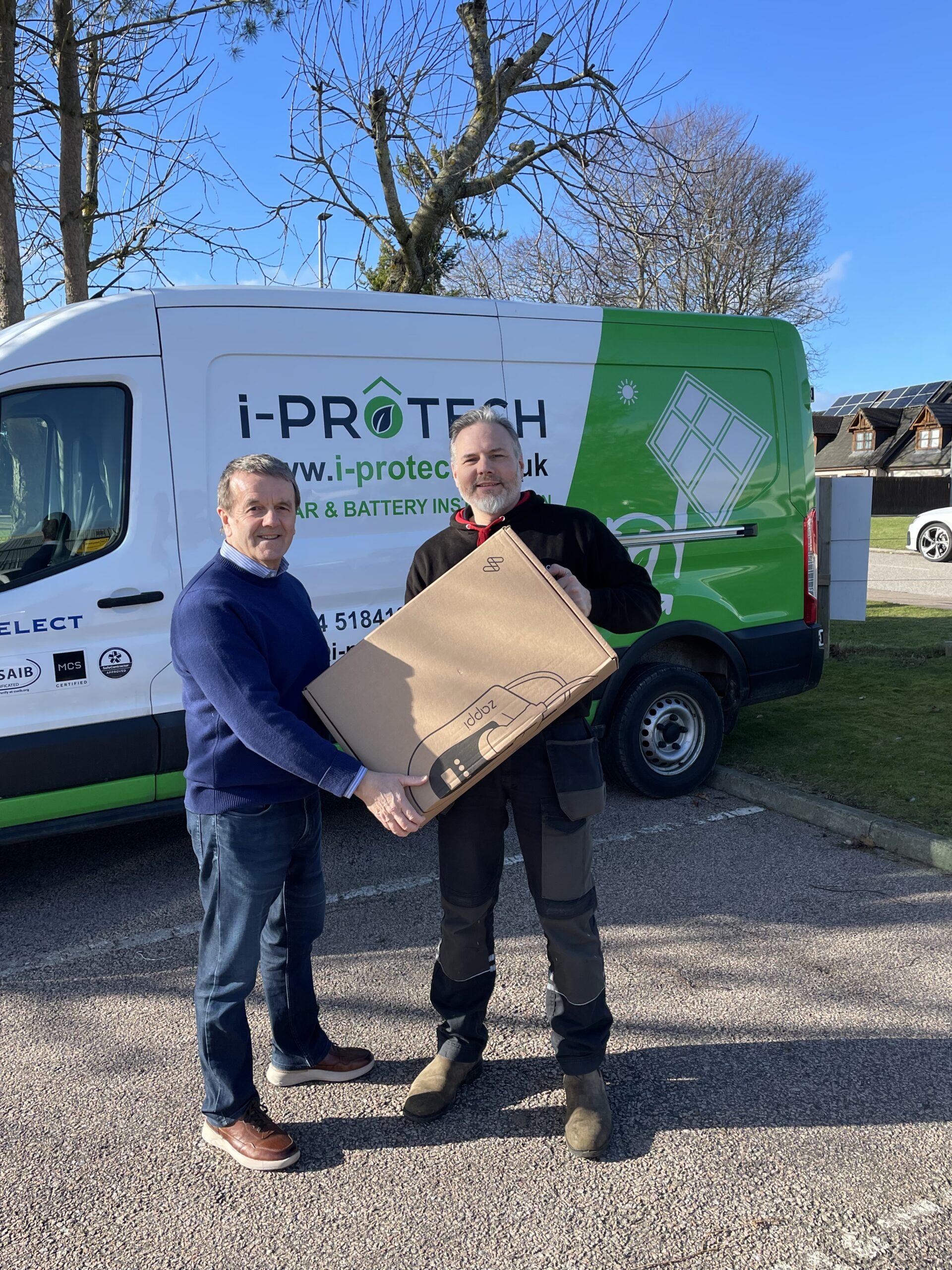 Lucky Gordon Wins Free EV Charger as i-Protech’s 1,000th Customer