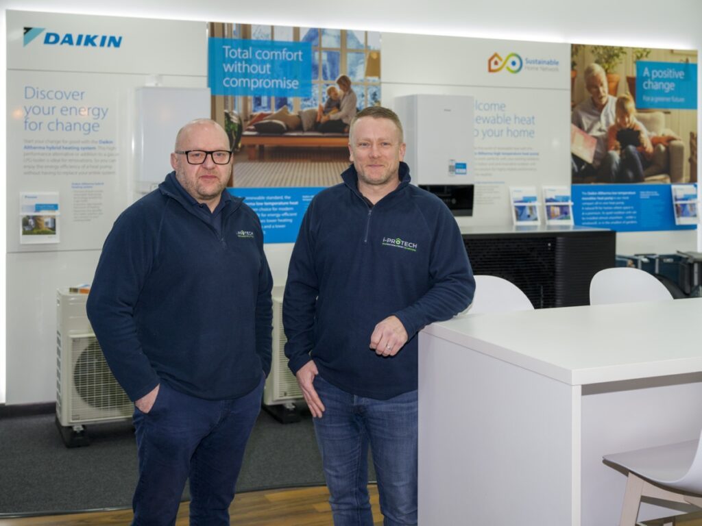 Stuart Munro and Steve Anderson of I-Protech Renewables